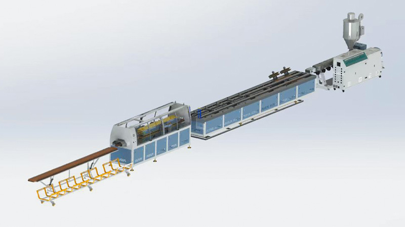 PE/PP Plastic Lumber Extrusion Line