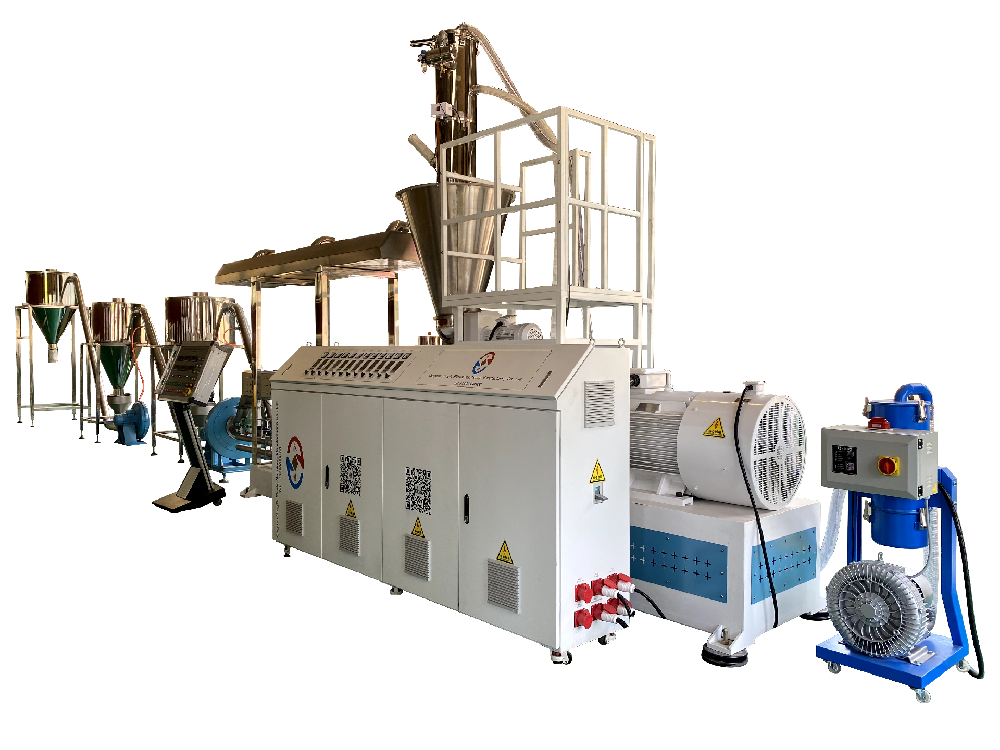 Plastic Recycling Machine.