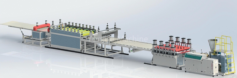 PVC WPC Foam Board Extrusion Line