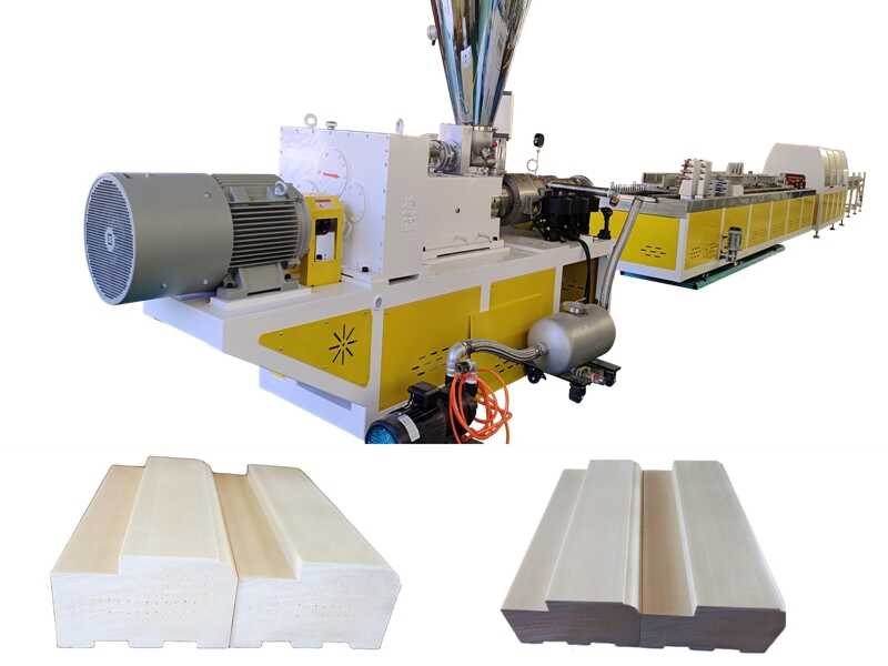 WPC Solid Door Jamb Extrusion Line