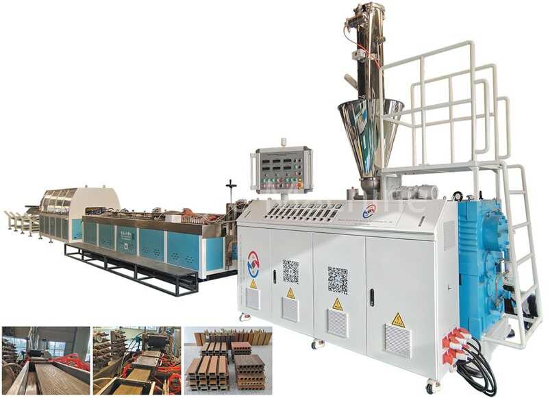 WPC Decking Production Machine