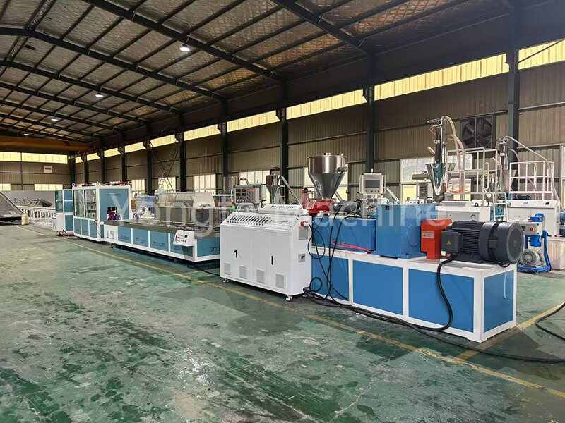 UPVC window profile production line