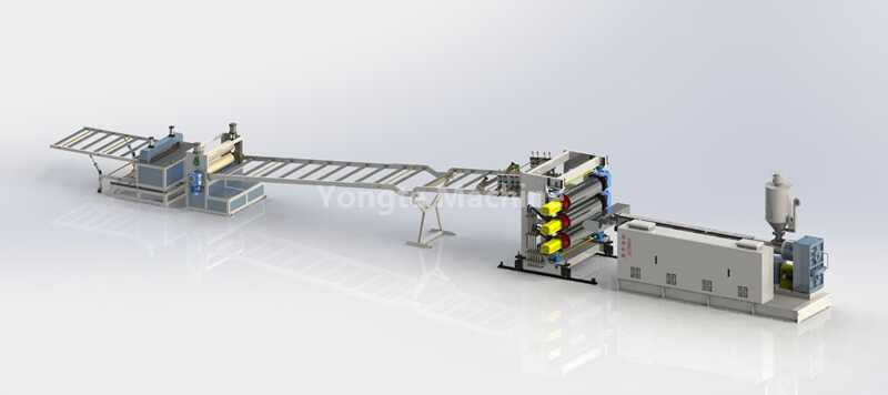Multi-layer Co-extrusion Plastic Sheet Production Equipment